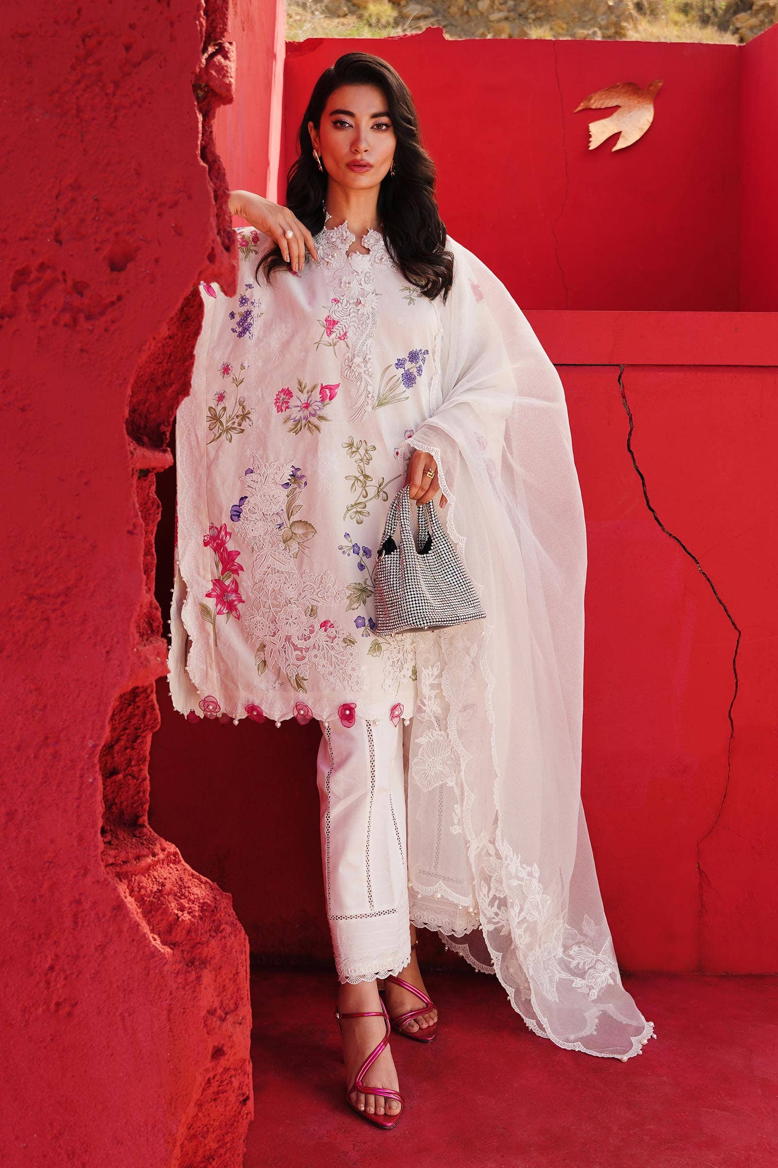 Sana Safinaz Luxury Muzlin Lawn Embroidered - M232-011A-CVV