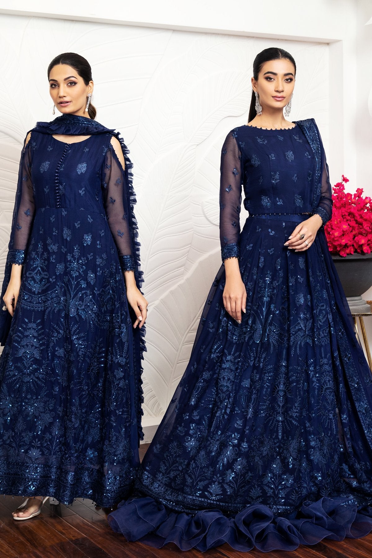Alizeh Luxury Chiffon - Glace Blue