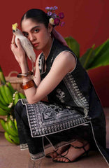 Laanem by Saira Rizwan Unstitched Lawn Embroidered 3 Piece Suit - SRLMPRT-7B- Neraya-B Summer Collection