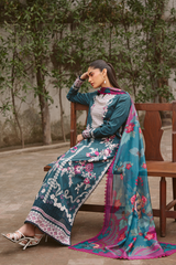 Serein By Ayzel Embroidered Lawn Suit Unstitched 3 Piece SAY26R ZENVIA – Summer Collection
