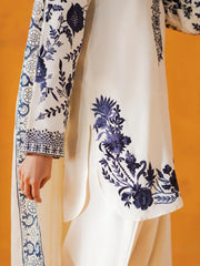 Jordan Emb Farshi Shalwar 3pc