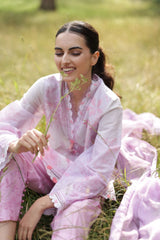 Sobia Nazir Embroidered Lawn Suit Unstitched 3 Piece SN26PL 1B – Summer Collection-