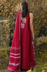 Flow Luxury by Crimson Unstitched Lawn Embroidered 3 Piece Suits -CRMFLXL-5 - Handmade Tale - Summer Collection