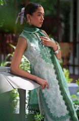 Laanem by Saira Rizwan Unstitched Lawn Embroidered 3 Piece Suit - SRLMPRT-6B- Zareen-B Summer Collection