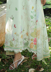 Q Prints by Qalamkar Unstitched Lawn Printed 3 Piece Suit QLK26QP Neve – Summer Collection
