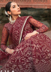 Pehli Nazar by Ayzel Embroidered Net Suit Unstitched 3 Piece AAF24P D-01 Zulekha – Festive Collection