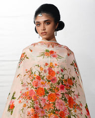 Jugnu by Hussain Rehar Unstitched Embroidered Lawn 3 Piece Suit HR26UZF Zerah – Festive Collection