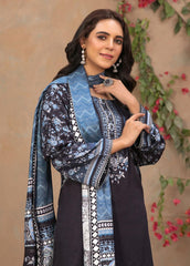 Tawakkal Fabrics Printed Satin Suits Unstitched 3 Piece TWF23ST D-9736 – Winter Collection