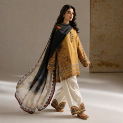 Safena Emb Shalwar 3pc