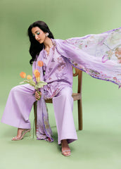Zync by Florent Unstitched Embroidered Printkari Lawn 3 Piece Suit FL26UZP FZ-1A – Summer Collection