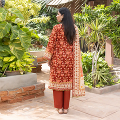 Salina Luxury Khaddar Prints 3Pc Unstitched Collection’25 – SKPCH-2-25-02