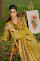 Rang Rasiya Unstitched Embroidered Luxury Lawn 3 Piece Suit RR26ULE HAYA – Eid Collection