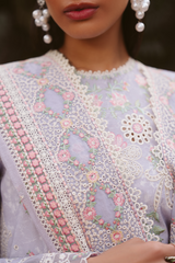 Serein By Ayzel Embroidered Lawn Suit Unstitched 3 Piece SAY26R SOREYA – Summer Collection