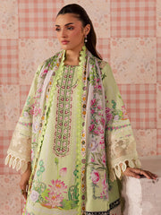 Afsana by Mahnur Embroidered Lawn Suit Unstitched 3 Piece AFS26IB AL-01 – Summer Collection