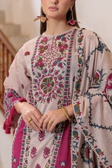 Gulahmed Luxury Prints 3pc Un-stitched Summer Collection’26 – CL-62135 B
