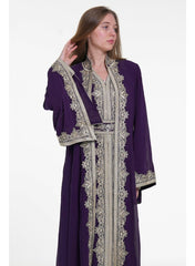 belted kaftan arabian dress