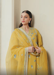 Daybreak by Afrozeh Unstitched Printkari Embroidered Lawn 3 Piece Suit AF26UDB D-10 SUNHAZE – Summer Collection