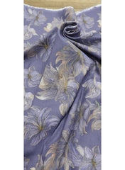 Women Unstitched Silk-Blend Fabric for Jalabiya & Kandura – Premium Cotton Silk-Blend Arabic Dress Material (3m Length x 1.4m Width)