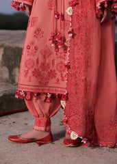 Hussain Rehar Luxury Unstitched Winter Embroidered Suits 3 Piece HRR25K Amani – Winter Collection