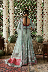 Shehnai By Afrozeh Embroidered Raw Silk Suits Unstitched 3 Piece AF25SA D-05 Zanzar – Wedding Collection