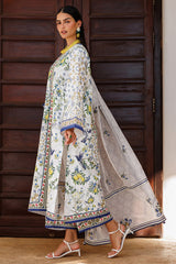Jazmin Unstitched Luxury Embroidered Lawn 3 Piece Suit JAZ26L-9302 Summer Collection