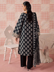 Afsana by Mahnur Embroidered Lawn Suit Unstitched 3 Piece AFS26IB AL-05 – Summer Collection