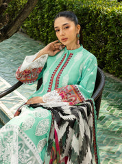 Zainab Chottani Chikankari Lawn Suits Unstitched 3 Piece ZC25CL D-12B Rayne – Summer Collection