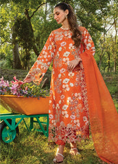 Carnation By Rang Rasiya Embroidered Lawn Suit Unstitched 3 Piece RR24CF D-06 Coco – Summer Collection