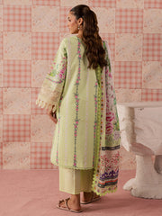 Afsana by Mahnur Embroidered Lawn Suit Unstitched 3 Piece AFS26IB AL-01 – Summer Collection