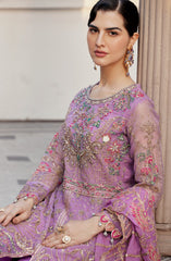 Emaan Adeel Embroidered Organza Suits Unstitched 3 Piece EA24N Giti – Formals Collection