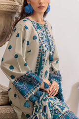 Gulahmed Luxury Prints 3pc Un-stitched Summer Collection’26 – CL-62135 A