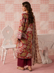 Jahaan by Mahnur Embroidered Lawn Suit Unstitched 3 Piece JAH26IB AL-005 – Summer Collection