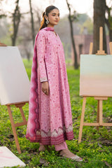 Baroque – Xenia Formals Unstitched Embroidered Lawn 3 Piece Suit XF26ULN 1224 – ELMIYA – Summer Collection