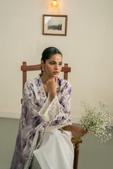 Zephyr Core by Ayzel Unstitched Embroidered Lawn 3 Piece Suit AAF26ZC YARA – Eid Collection