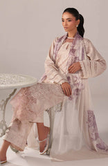Spring Summer By Iznik Unstitched Lawn Embroidered 3 Piece Suit - IZNSSL-01 - Summer Collection