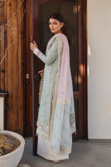 Whisper by Ayzel Unstitched Embroidered Lawn 3 Piece Suit AAF26ULW Glint ZWU-0133-3PO – Eid Collection