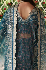 Shehnai By Afrozeh Embroidered Organza Suits Unstitched 3 Piece AF25SA D-10 Sitara – Wedding Collection
