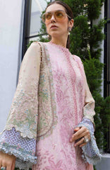 Luxury Lawn Eid II By Maria B Unstitched Lawn Embroidered 3 Piece Suit - MBEDIILXL-9- Summer Collection