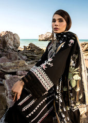 Crimson by Saira Shakira Embroidered Lawn Suits Unstitched 3 Piece CR2LS – Marori Dreams – Onyx
