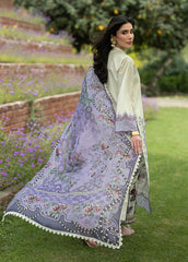 Zainab Chottani Unstitched Embroidered Jacquard 3 Piece Suit ZC26ULE Kyra 04 – Eid Collection