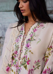 Meili by Zaha Unstitched Embroidered Lawn 3 Piece Suit ZK26UML ZL26-11B – Festive Collection