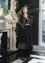 Merakish By Shahzeb Textiles Embroidered Khaddi Suits Unstitched 3 Piece ST22MK MR-C-V1-D9 – Mignight Black