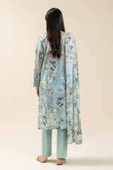 Beechtree Unstitched Embroidered Lawn 3 Piece Suit – CERULEAN RIVULET – Summer Collection