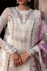 Kaashvi by Ayzel Unstitched Organza Embroidered Suits 3 Piece AAF25KW MEHARVI AZW-25-V2-01 – Wedding Collection