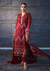 Merakish Luxury Chiffon Embroidered’23 – ST23-MK7 Sola Singhar