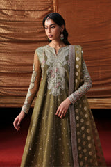 Kaashvi by Ayzel Unstitched Net Embroidered Suits 3 Piece AAF25KW JHANVI AZW-25-V2-06 – Wedding Collection