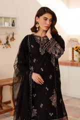 Mai tai 3Pc - Embroidered Khaddar Dress