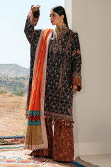 Sana Safinaz Embroidered Slub Suits Unstitched 3 Piece S231-004A-CP – Luxury Winter Collection