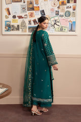 Brewed by Ayzel Unstitched Embroidered Lawn 3 Piece Suit AAF26UBL Roast ZWU-0145-3PO – Festive Collection