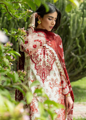 Zainab Chottani Unstitched Embroidered Lawn 3 Piece Suit ZC26ULE Laine 16 – Eid Collection